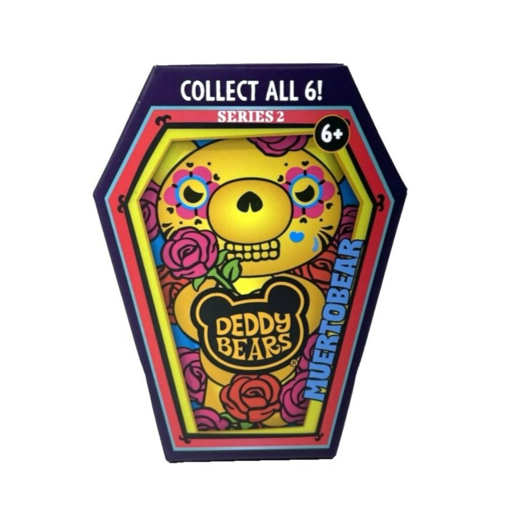 DEDDY BEARS Series 2 MUERTOBEAR Day Of The Dead 5" Collectible Mini Plush